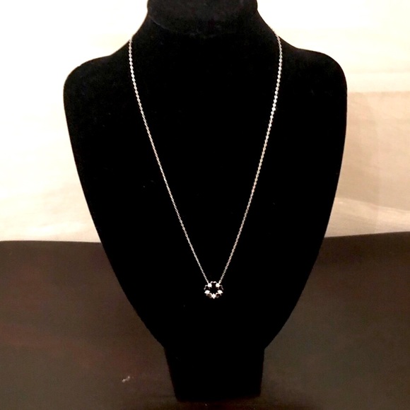 Jewelry - FREE$200+ Silver and CZ Circle of Hearts Necklace